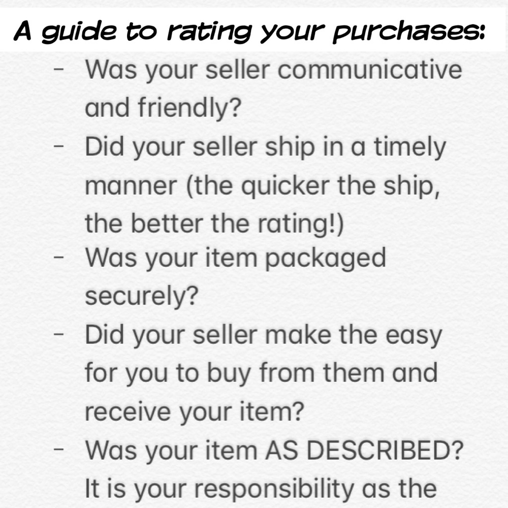 CLOSET FAQs. Please read! - Picture 4 of 7